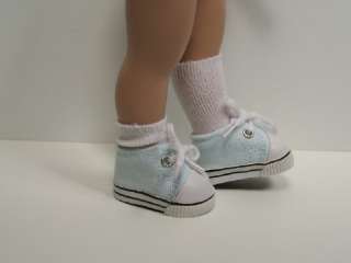 LT BLUE Canvas Tennis Doll Shoes For 10 Ann Estelle♥  