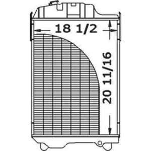   New Radiator AL56372 Fits JD 2250,2355,2450,2555,2650 