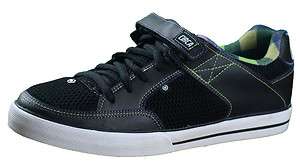   Vulc Skate Shoes * New Mens 12   Black/Purple Green Buffalo Pld  