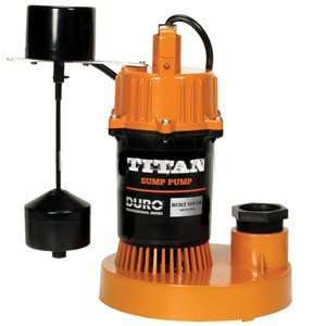  Titan Basement Submersible Sump Pump 1/2 HP   Vertical 