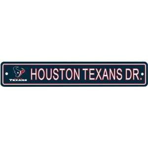  Houston Texans Plastic Street Sign Houston Texans Drive 