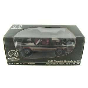  1985 Chevy Monte Carlo SS 1/18 BLACK CHROME CHASE CAR 