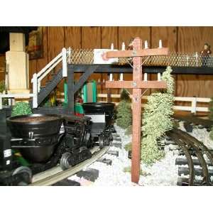  Model Railroad O Gauge Telegraph Poles   Set of 6 
