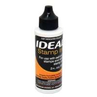 Ideal Refill Ink for Self Inking Stamps 2 Ounce RED  