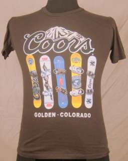   Colorado Snowboard Rocky Mountain T shirt Small Duck Company  