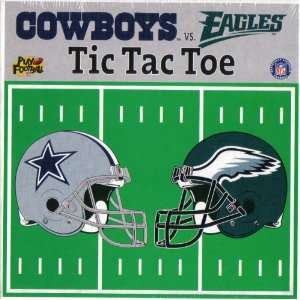  Dallas Cowboys vs. Philadelphia Eagles Tic Tac Toe Toys 