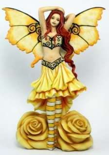 Amy Brown *Azalea* Yellow Rose Fairy Figurine    BNIB  