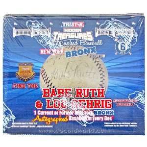  2012 TriStar Bronx Edition Series 6 Baseball Hobby Box 