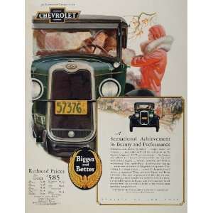  1928 Vintage Print Ad Chevrolet Antique Cars Price List 