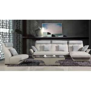 Microfiber Fabric Sectional Sofa Set   Darcy Fabric Sectional with 
