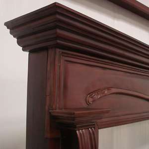 Solid Mahogany Fireplace Mantel Surround 85 #A 222  