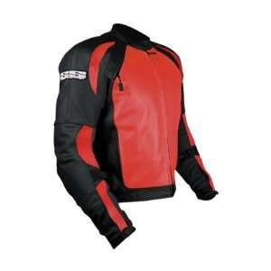    SPEED & STRENGTH MOMENT OF TRUTH LEATHER JACKET RED 48 Automotive