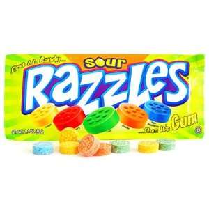 Razzles Sour Candy (6 Packs)  Grocery & Gourmet Food