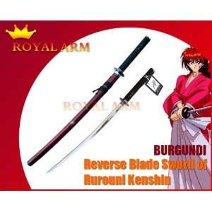  Reverse Blade Sword of Rurouni Kenshin  Burgundi Sports 