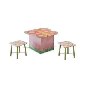  Butterfly Toy Box Table & Chairs