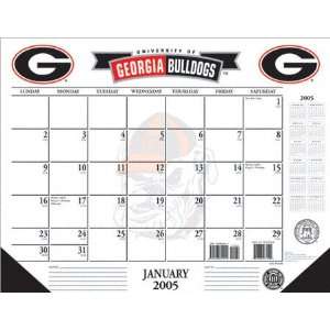  Georgia Bulldogs 2005 Desk Calendar