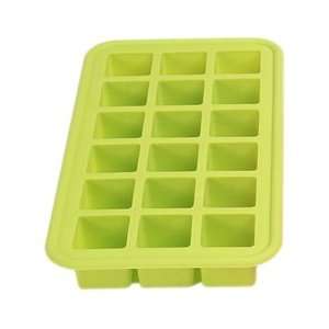  SiliconeZone Set of Two Ice Tray, Green