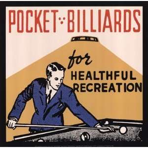  Pocket Billiards for Healthful Recreation Beautiful MUSEUM 