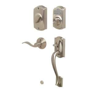  Schlage FE365CAM619ACCRH Electronic Security Satin Nickel 