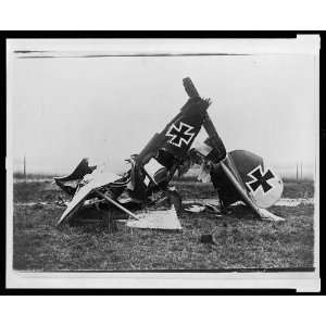  Wreckage,German Albatross D III fighter biplane,1916 18 