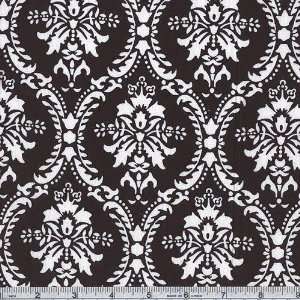   Fun Floral Black and White Fabric By The Yard Arts, Crafts & Sewing