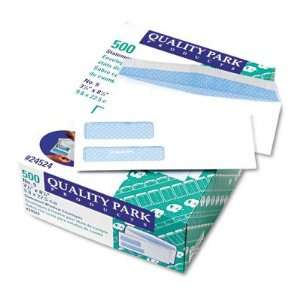 Double Window Envelopes for Invoices, Security Tint, Size 