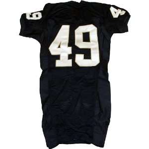  Toryan Smith #49 Notre Dame 2007 Blue Football Game Used 