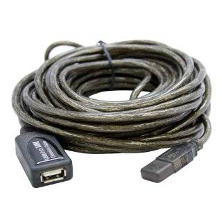 32.8 Feet, 10 Meters USB 2.0 Active Extension / Repeater Cable A Male 