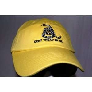  embroidered Yellow Gadsden Tea Party Dont Tread on Me 