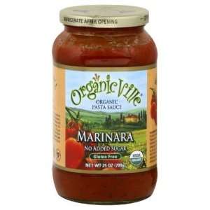 Organicville Organic Marinara Pasta Sauce (12x25oz)