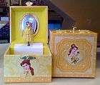 disney belle from beauty and the beast musical jewelry box