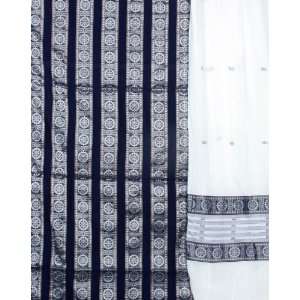   Suit Fabric from Orissa with Chakras Woven by Hand   Pure Cotton