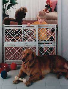   high impact Plastic Door Dog Pet Child 26 42 home swing Gate  