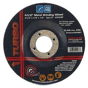  4 1/2 Inch Metal Grinding Wheel
