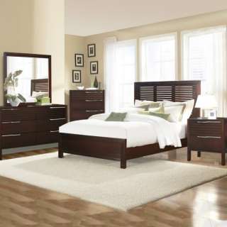 Contemporary 5 pc Queen/King Bedroom Set solid wood JUST LOWERED FREE 
