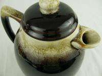 Pfaltzgraff Pottery Gourmet Brown Drip Tall Coffee Pot Server #490 57 