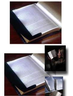 Portable LED Book Light Wedge Panel Reading Lamp  