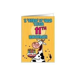    I herd it was your birthday   11 years old Card Toys & Games