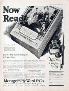 1926 Montgomery Ward & Co. Catalogue vintage ad  