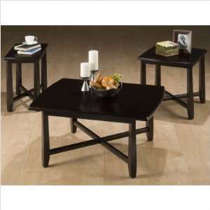   , Chairside Table and End Table Set in Espresso Furniture & Decor