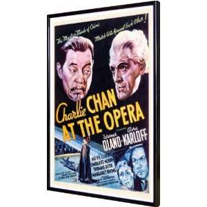  Charlie Chan at the Opera 11x17 Framed Poster