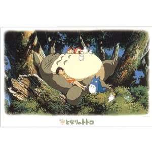  Studio Ghibli Totoro 1000 Pieces Jigsaw Puzzle Finished 