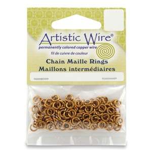 CHAIN MAILLE RINGS COPPER Mail/Jump Ring 18 or 20 Gauge  