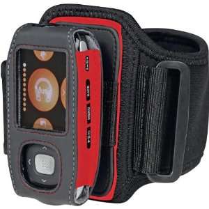   Red Sports Armband For Samsung T9  Players & Accessories