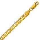 JewelryWeb 14k Yellow Gold 8 Inch X 5.5 mm Mariner Link Bracelet