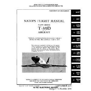  North American Aviation T 39 D Aircraft Flight Manual 