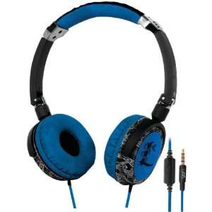  New  LETHAL T5514 SMALL DJ HEADPHONES (BLUE) Electronics