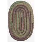 Super Area Rugs 42 x 66 Oval Braided Rug Easy Clean Area Rug Carpet 
