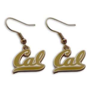  CAL Golden Bears California Dangle Logo Earring Set Ncaa 