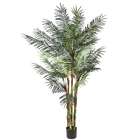 VCO 6 Potted Artificial Tropical Reed Palm Tree